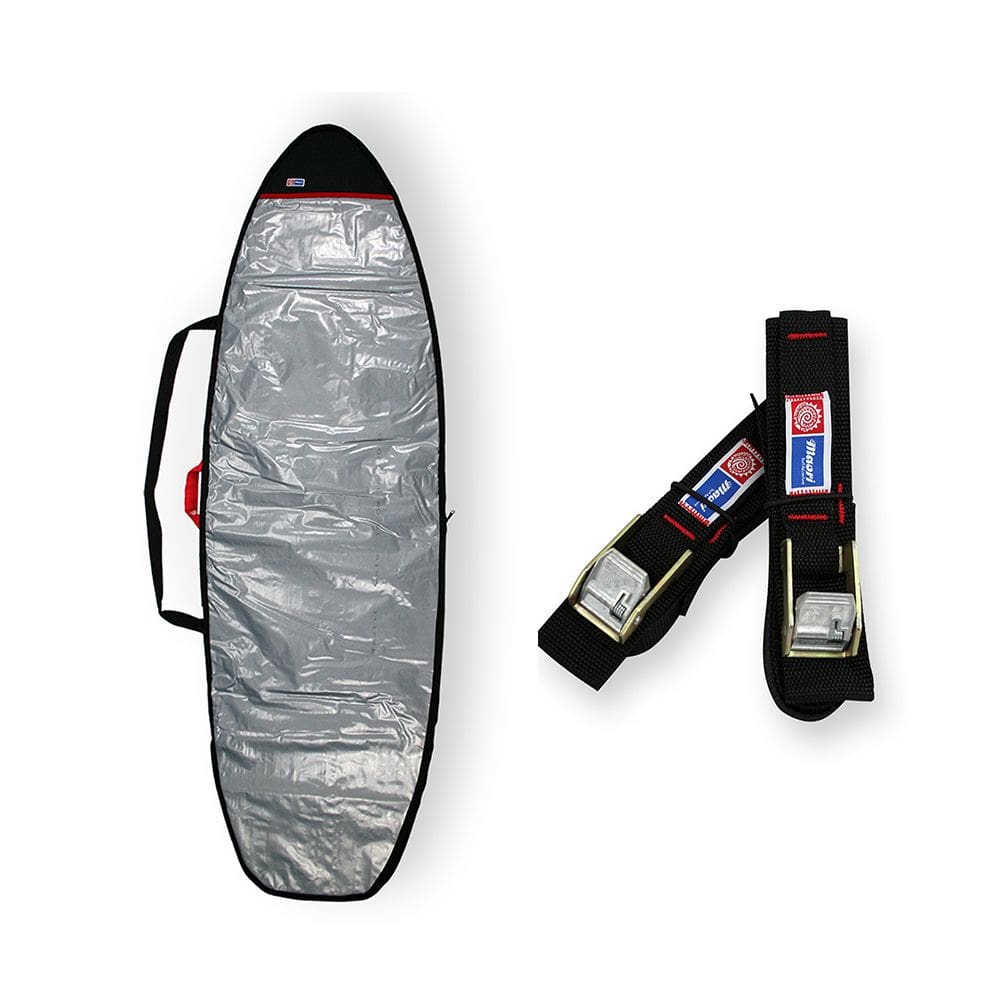 Capa Prancha Fish Refletiva  6`4 A 6`7 com Fita Rack