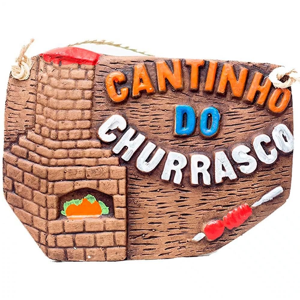 Placa De Churrasco Decorativa - Cantinho Do Churrasco 001
