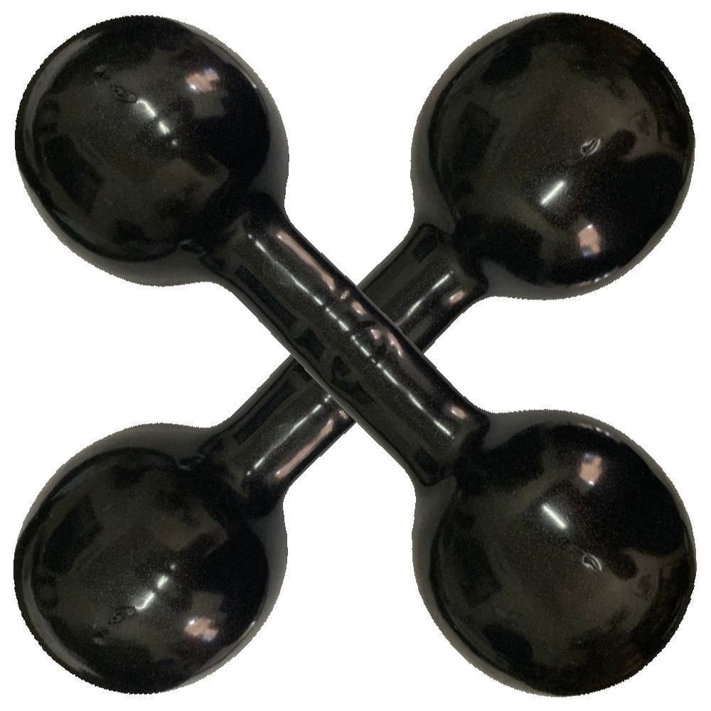 Par Halter Emborrachado 10Kg Peso Musculação Academia Treino