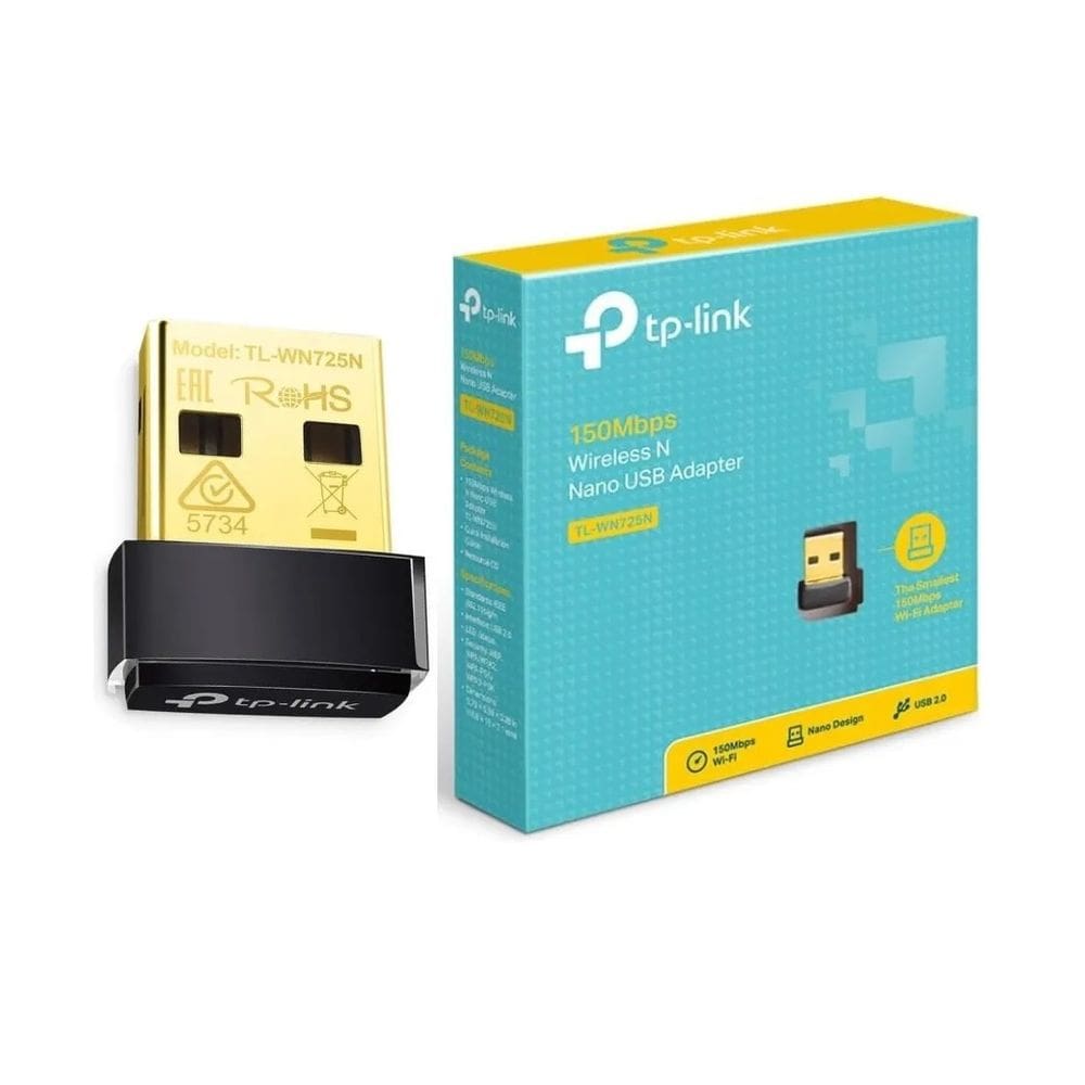 Adaptador USB Wireless TP-Link TL-WN725N 150Mbps Nano USB 2.0