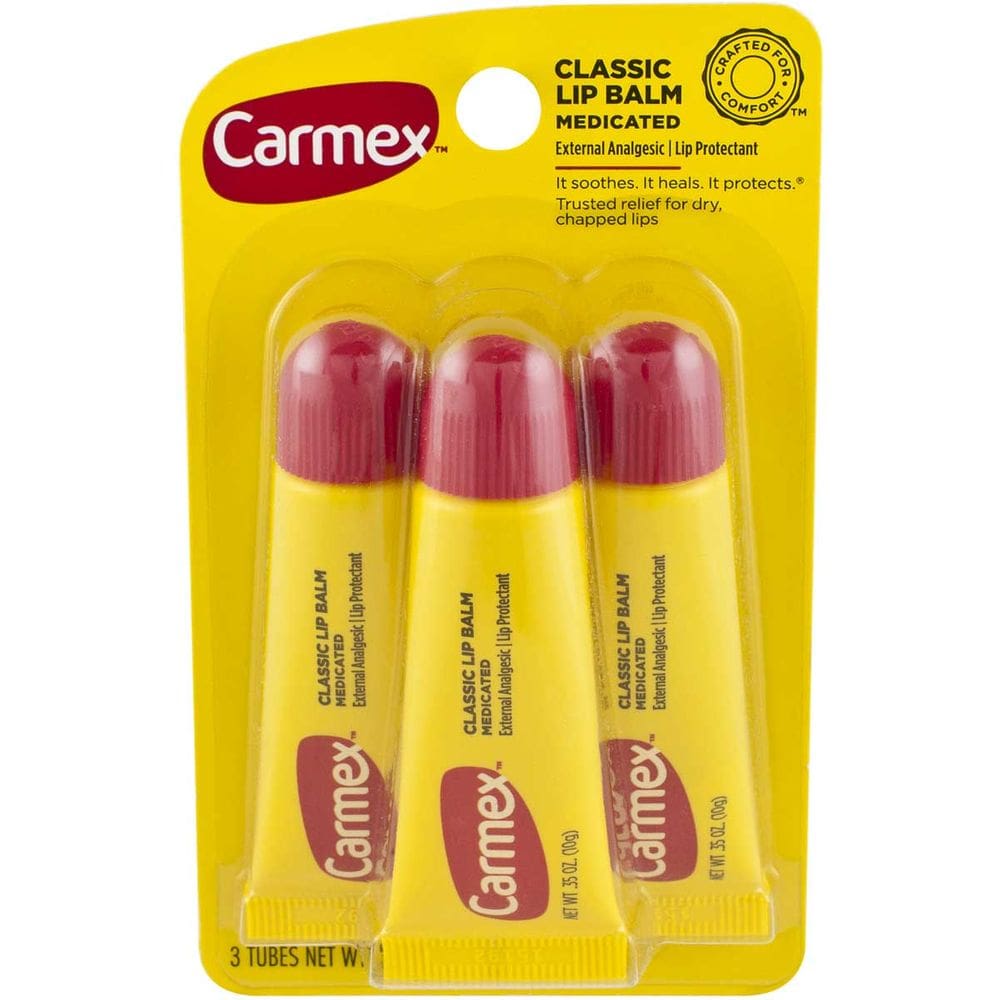 PROTETOR LABIAL - Kit com 03 Un - CARMEX