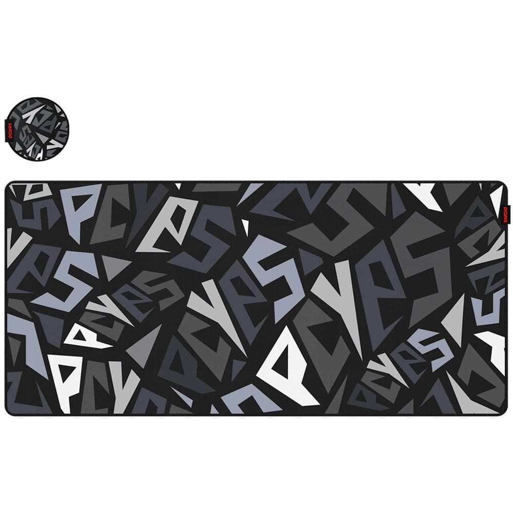 Mouse Pad Gamer Pcyes Signature Extended Black Vulcan (Grande) 900mm x 420mm - PMS90X42BV