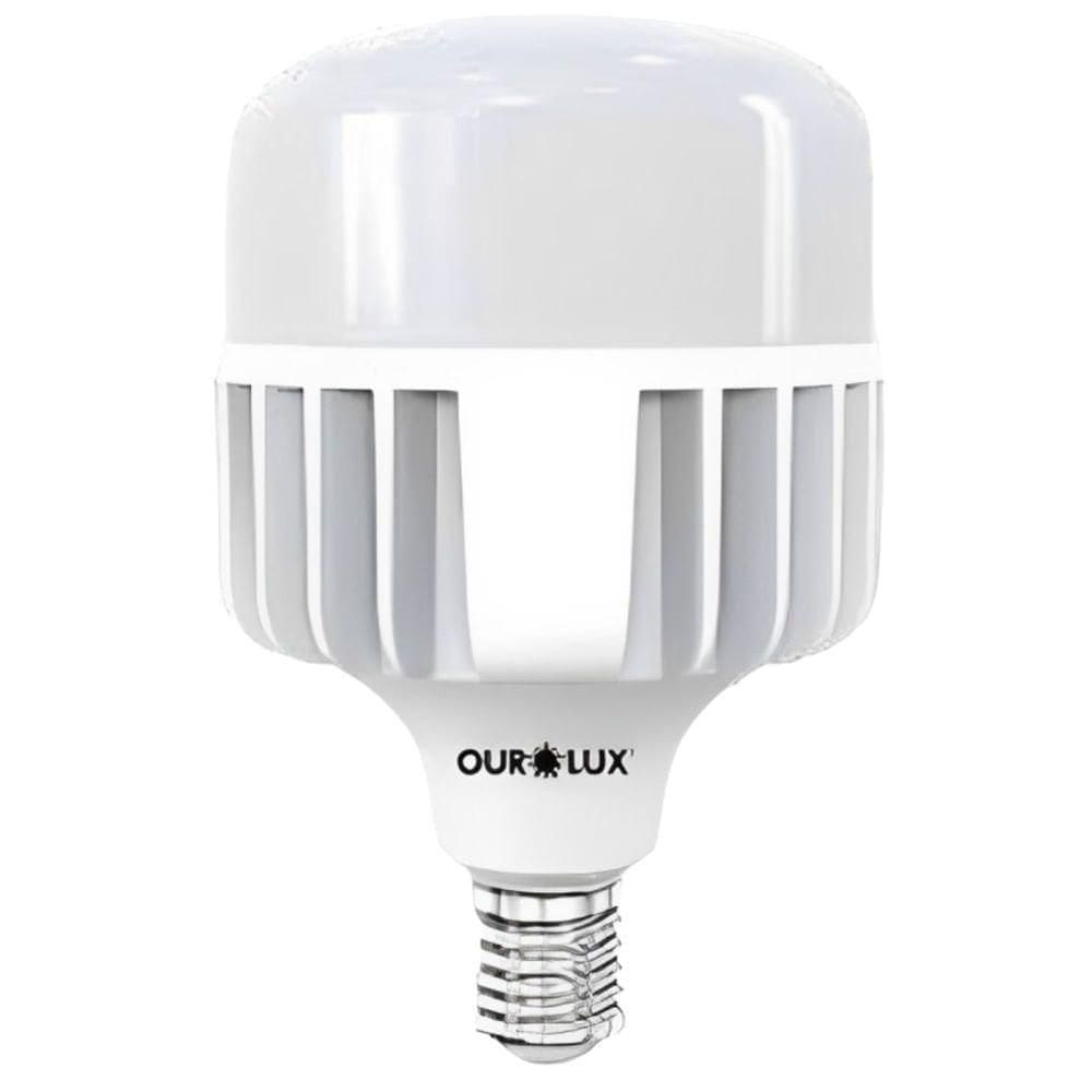 Lâmpada Superled Alta Potência T 100 Watts Bivolt 6500k E40 20386 Ourolux Lampada Superled Alta