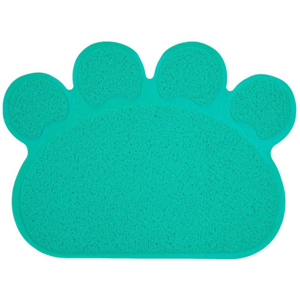 Tapete Vinílico Pata Para Pets Cães E Gatos 45X60cm - Verde
