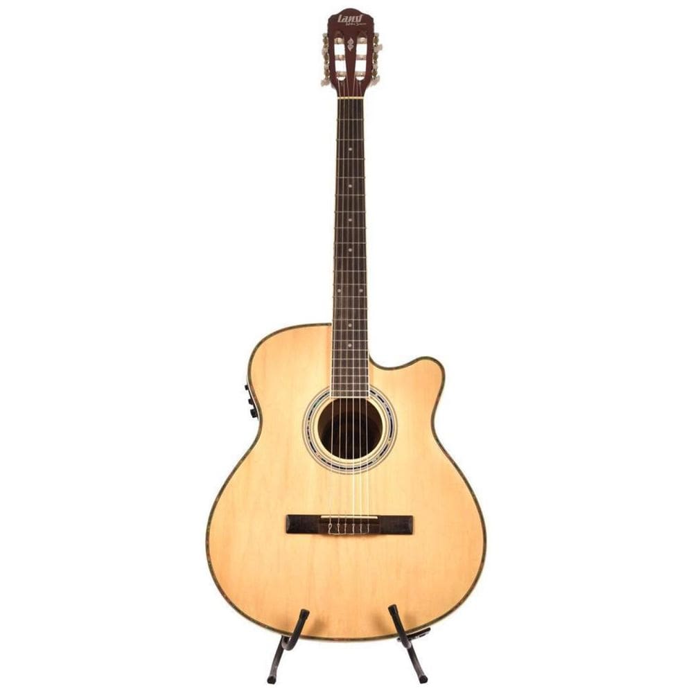 Violão Land Eletrico Nylon Natural Lw-N40E/Na