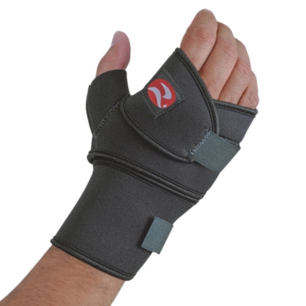 Suporte Para Punho Com Polegar Realtex Rx0880 Preto