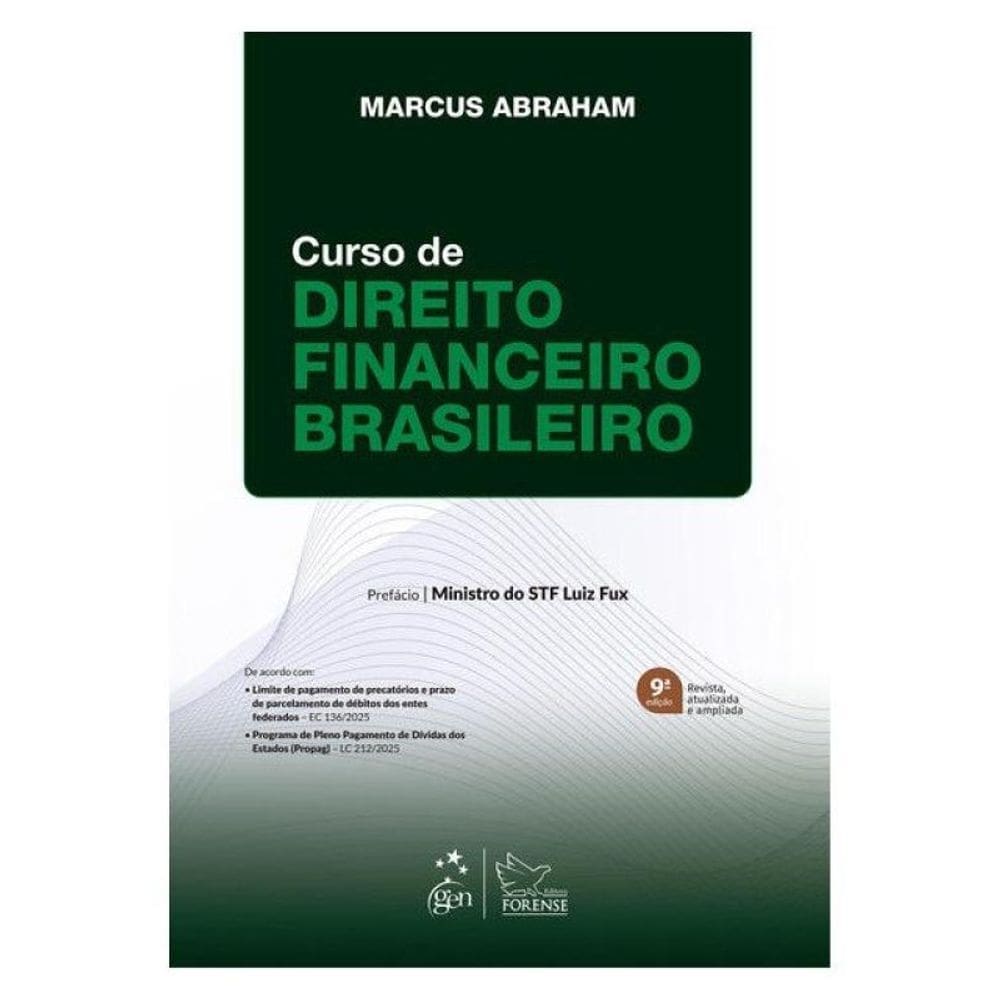 Curso De Direito Financeiro Brasileiro - 9ª Edição 2026