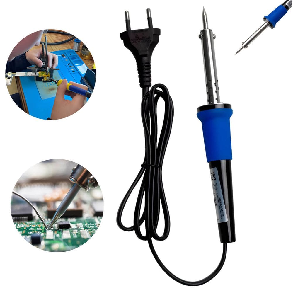 Ferro de Solda Elétrico 60W 220V com Aquecimento Rápido