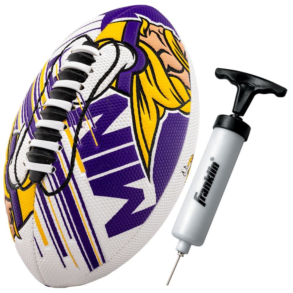 Futebol Franklin Sports NFL Minnesota Vikings Youth