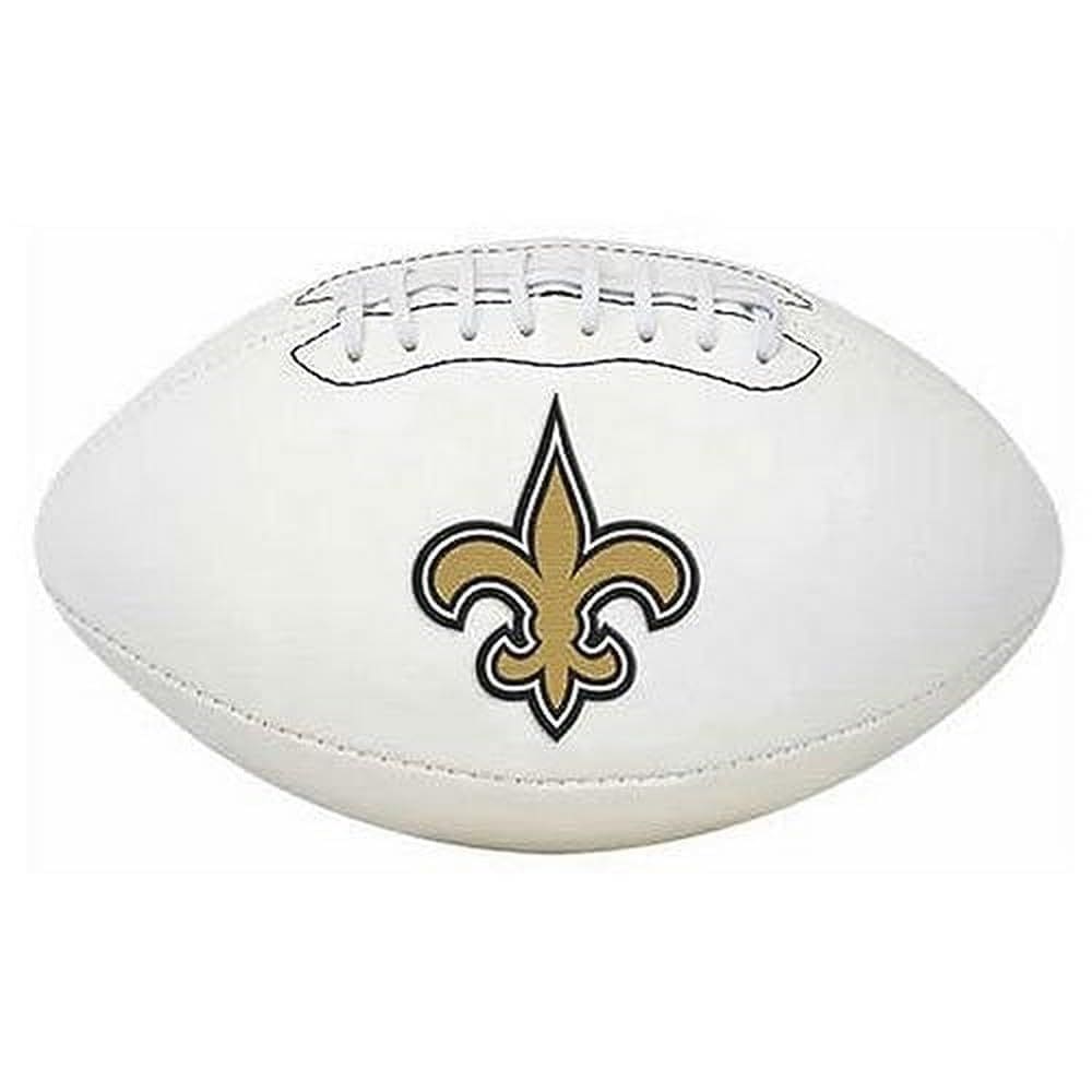 Football Rawlings NFL Signature Series em tamanho real New Orleans Saints