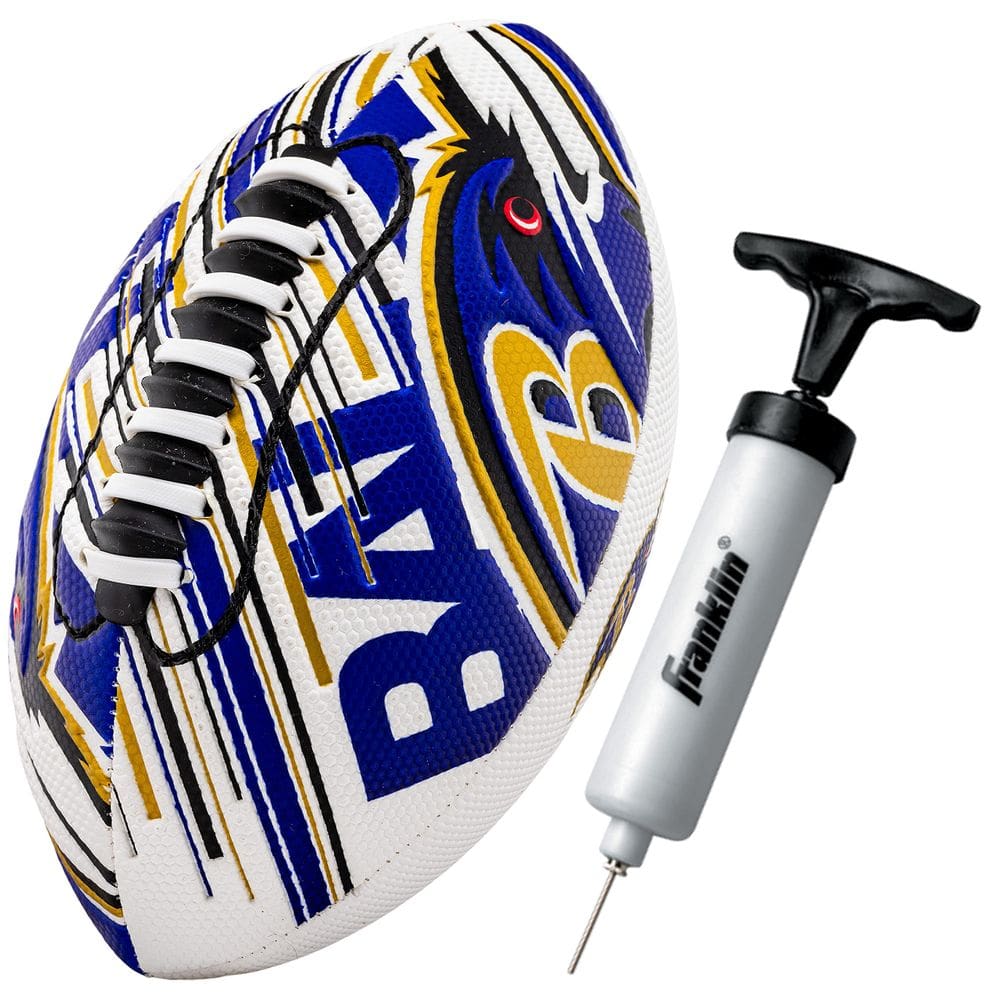 Futebol Franklin Sports NFL Baltimore Ravens Youth 8.5