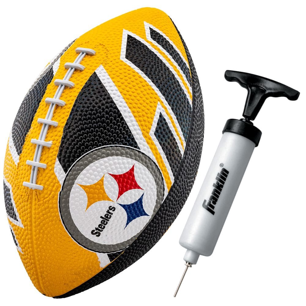 Futebol Franklin Sports NFL Pittsburgh Steelers Rubber