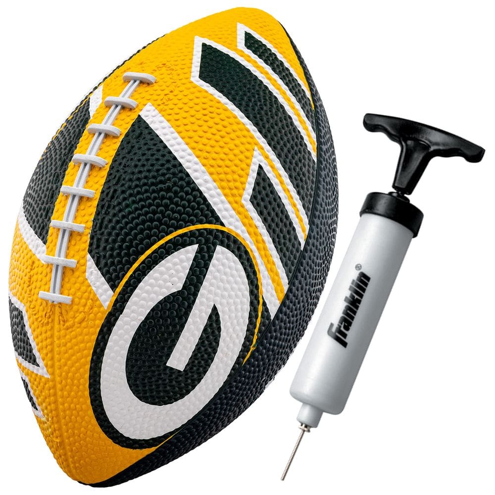 Futebol Franklin Sports NFL Greenbay Packers Rubber 8,5”