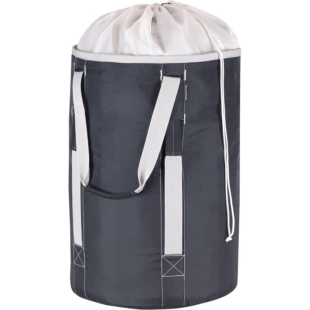 Mochila Bolsa de Viagem para Roupas CleverMade 62L XL Carvão