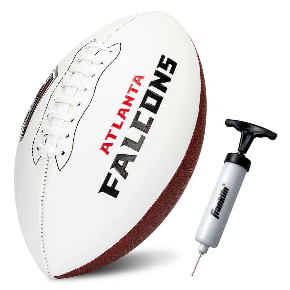 Autógrafo do Football Franklin Sports NFL Atlanta Falcons