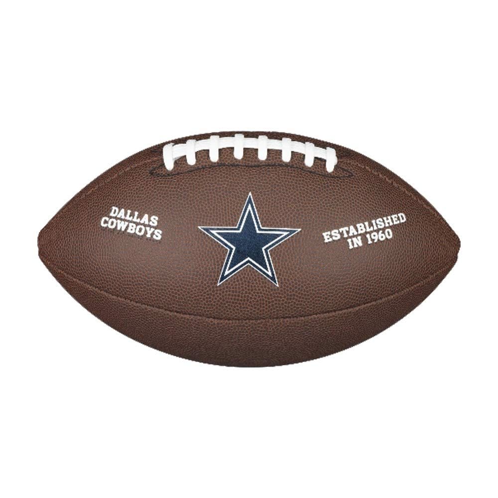 Logotipo da equipe da NFL Football Wilson, composto oficial do Dallas Cowboys