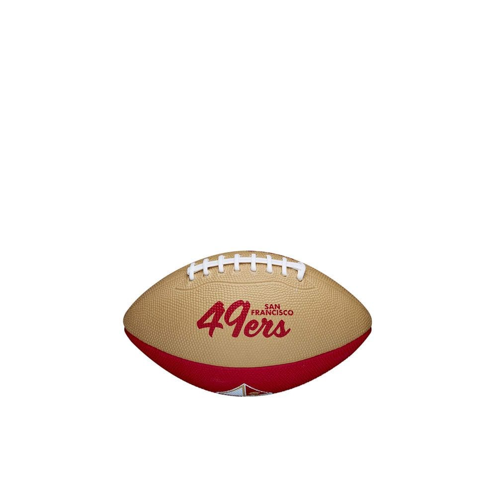 Mini Futebol WILSON NFL San Francisco Retro Brown