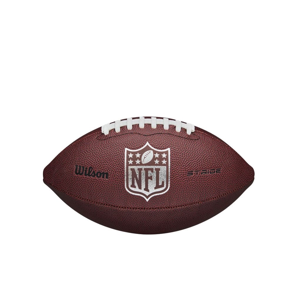Bola de Futebol Americano Wilson NFL Stride Tamanho Júnior Marrom