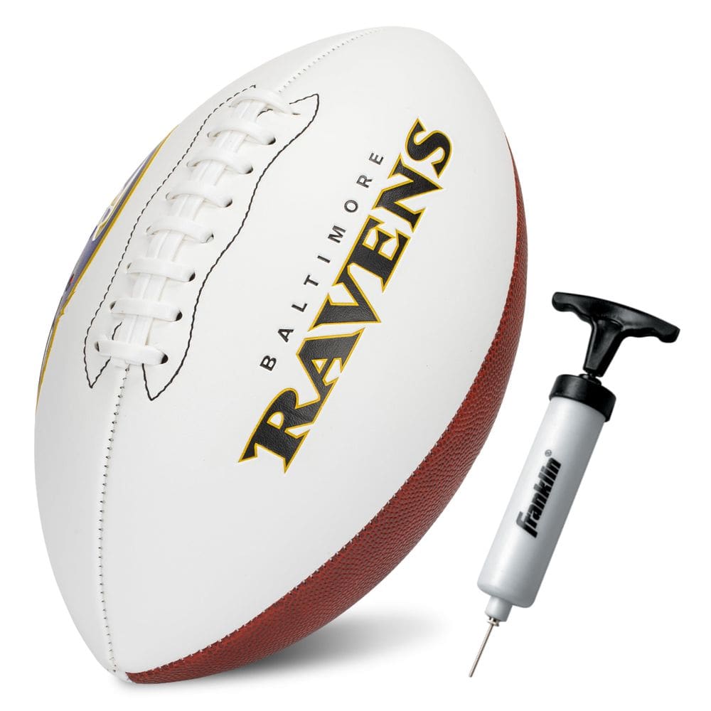 Autógrafo de Futebol Franklin Sports NFL Baltimore Ravens
