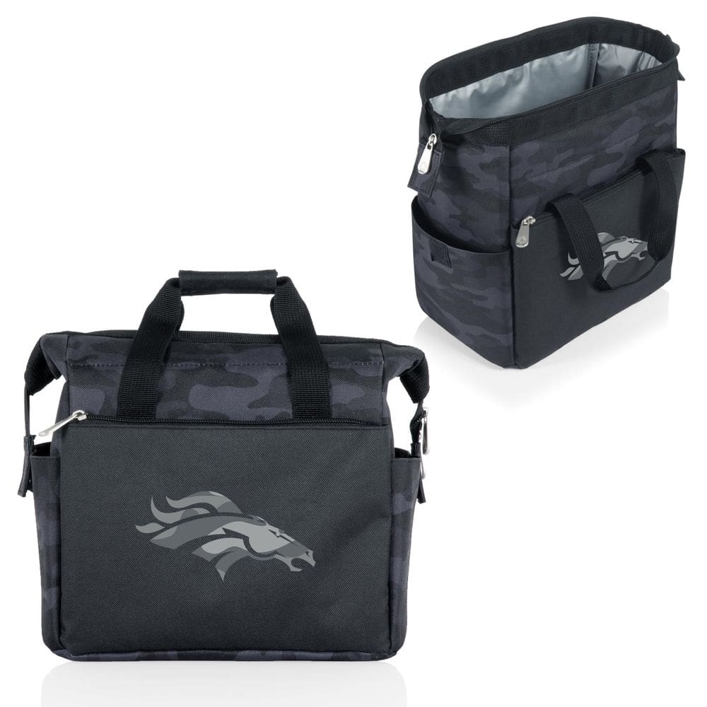Bolsa Térmica para Almoço Picnic Time Denver Broncos Preto Camuflado