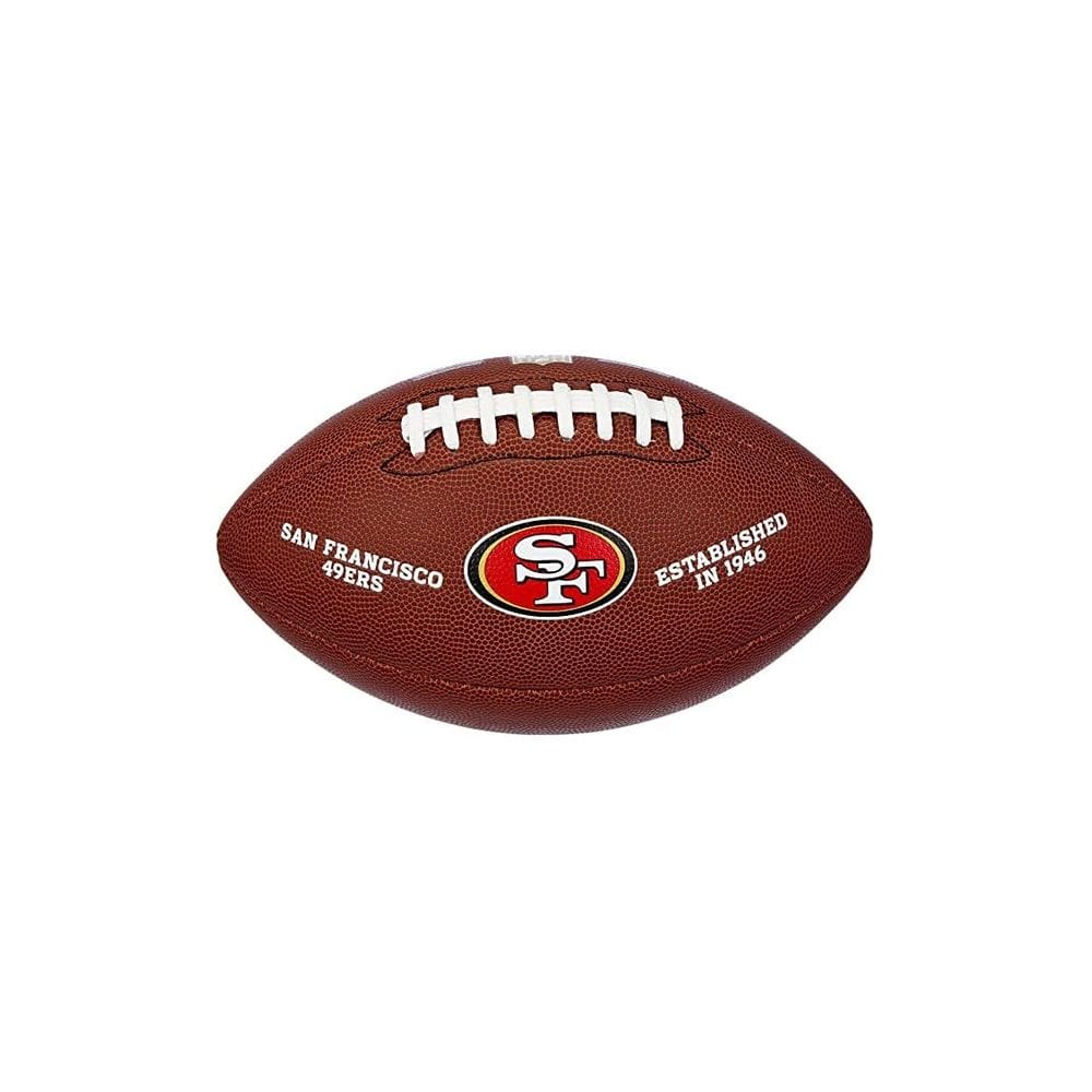 Logotipo composto da equipe da NFL Football Wilson San Francisco 49ers