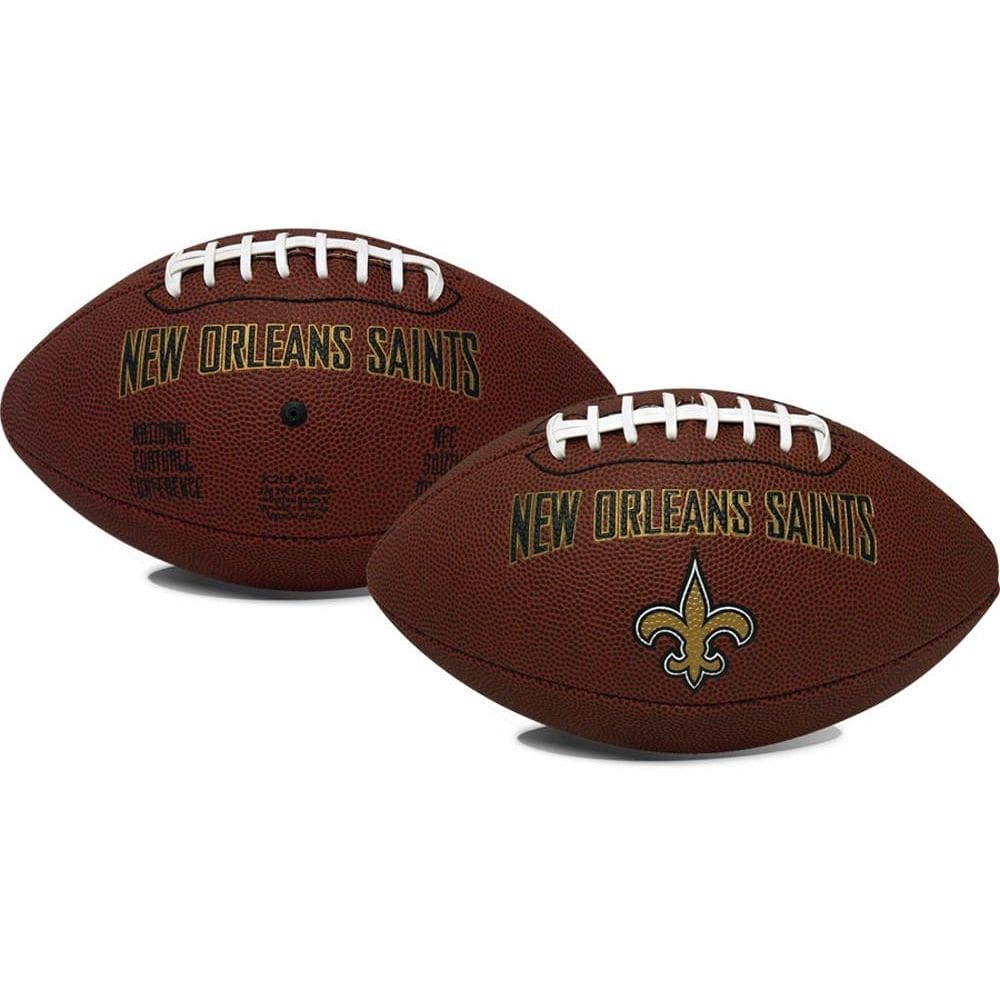 Balón de Fútbol Americano Rawlings NFL Tamaño Oficial New Orleans Saints