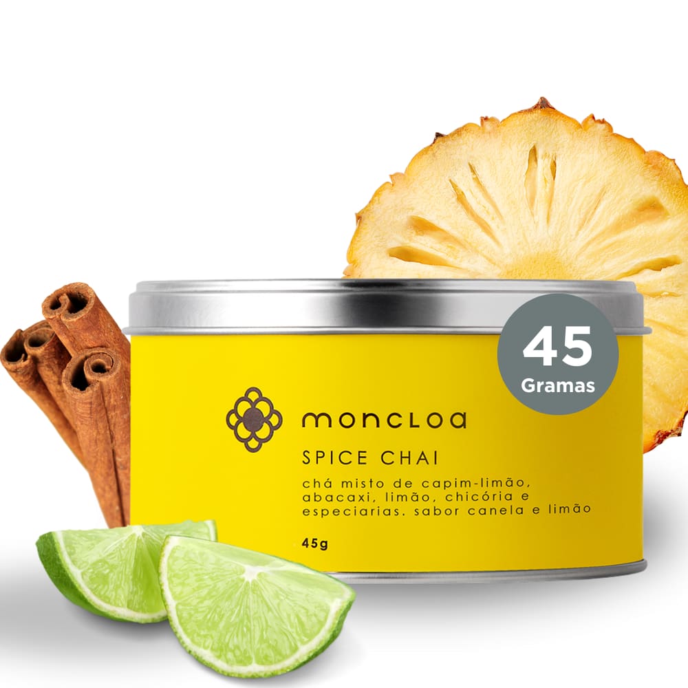 Chá Infusão de Ervas Spice Chai Moncloa Lata 45g
