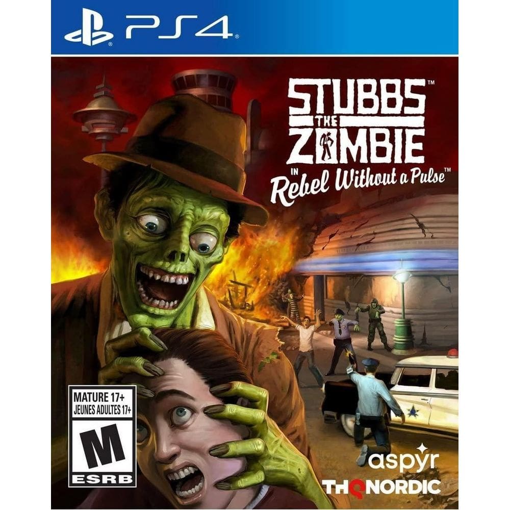 Stubbs The Zombie Rebel Without A Pulse Ps4 Midia Fisica
