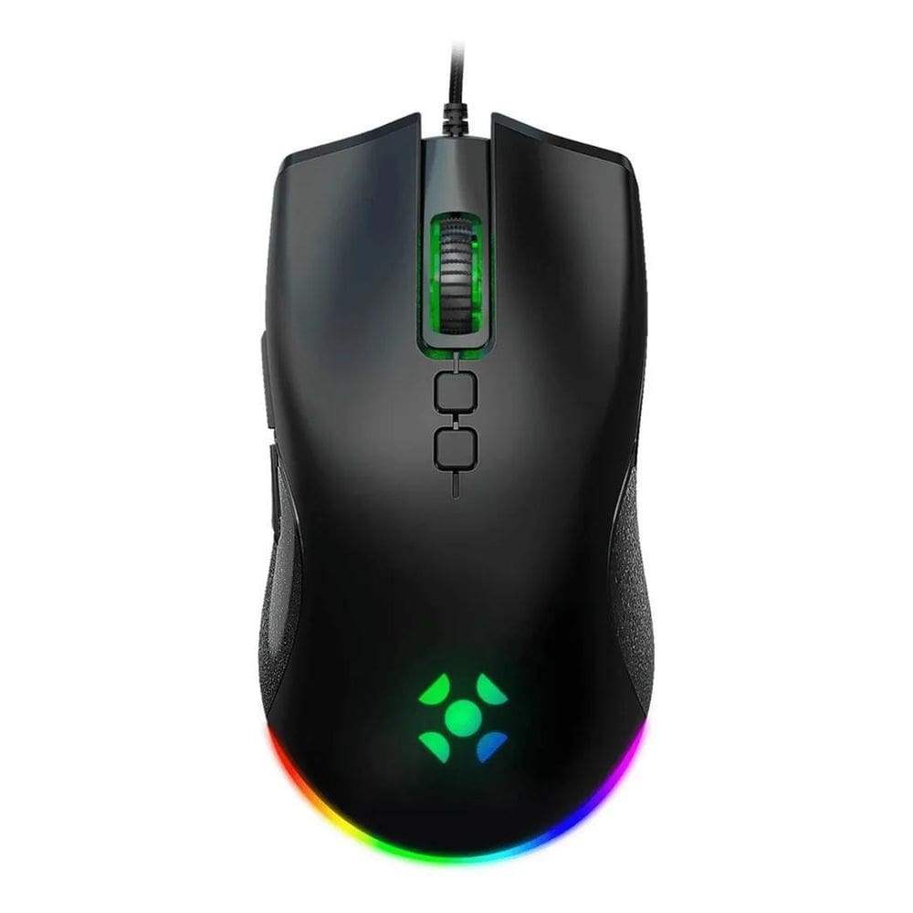 Mouse Gamer 7200Dpi Rgb Programável Ambidestro