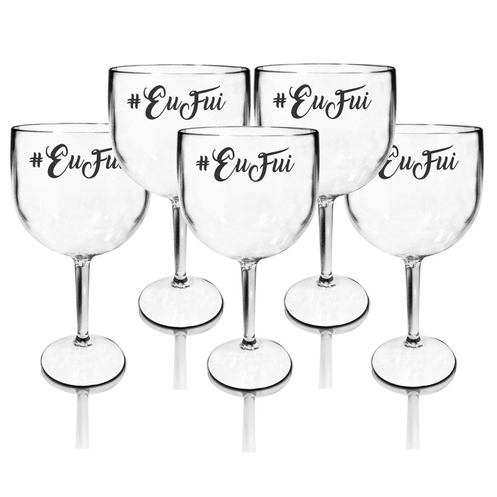 Jogo Taça Gin 550ml para Festa e Evento - 8 Peças