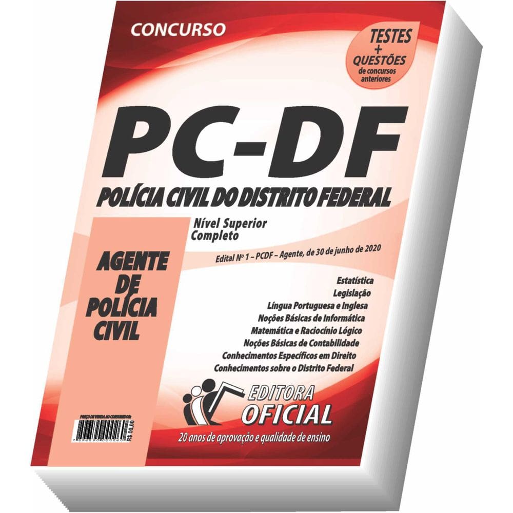 Apostila Pc-Df - Agente De Polícia Civil