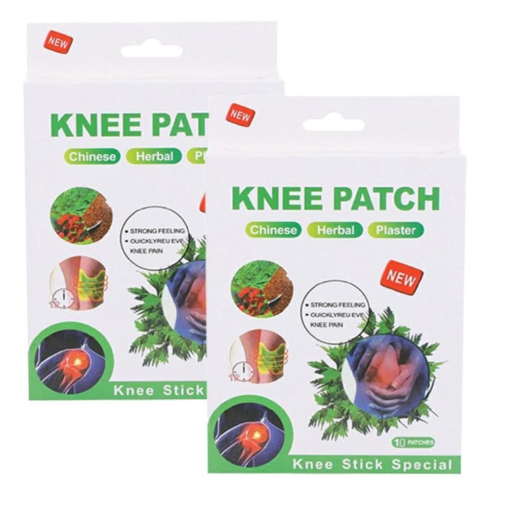 Kit 20 Adesivos Alivio De Dores Musculares Joelho Pescoço