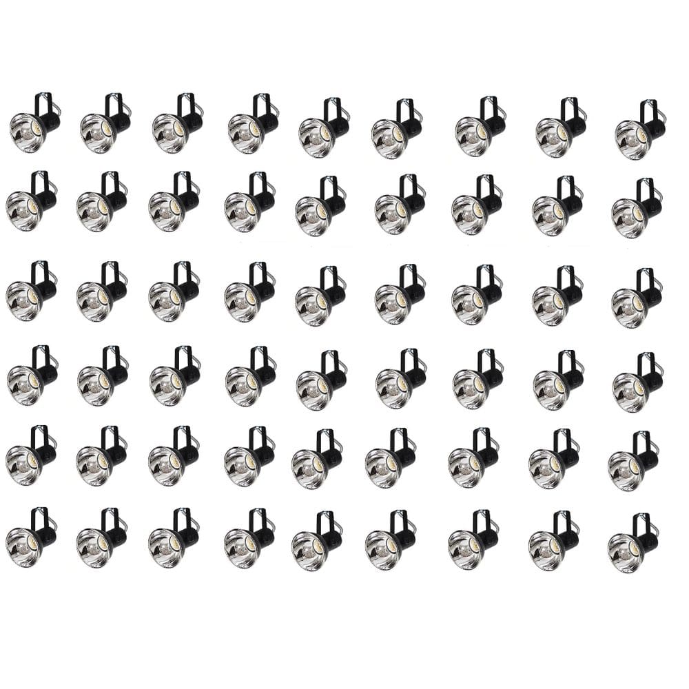 Kit 60 Spot Trilho Perfilado Eletro calha Par20 Bulbo OL5