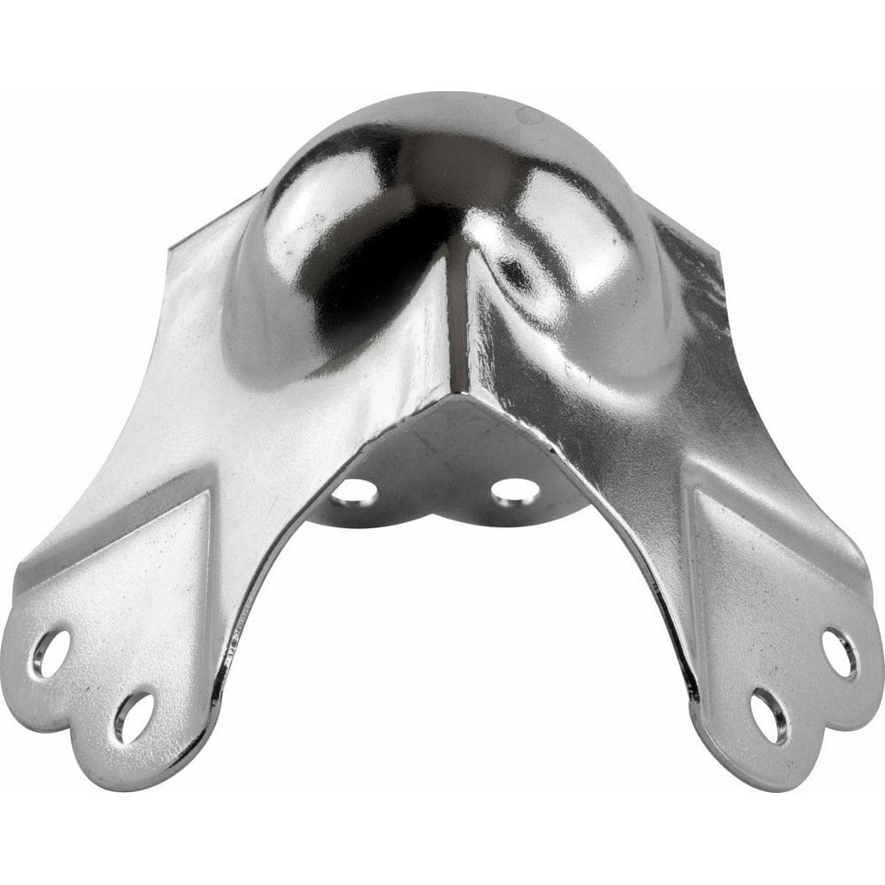 Kit 8 Canto Bola Grande Cromado Yr3102