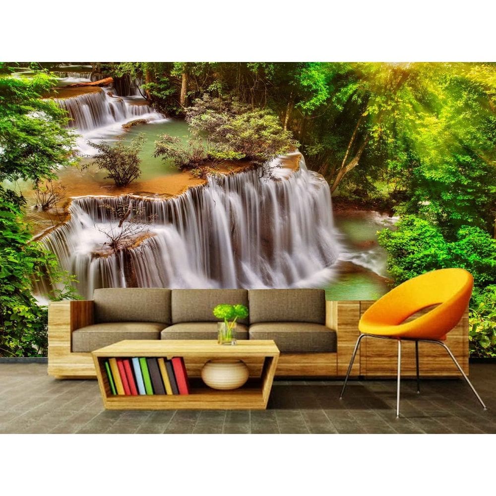 Papel de Parede Paisagens Cachoeira05 - 1,00 X 2,00