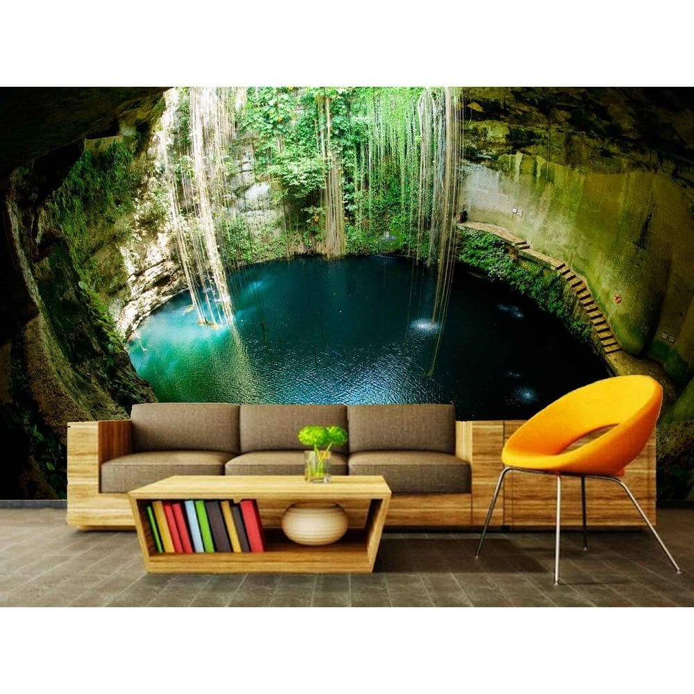 Papel de Parede Paisagens Caverna 22 - 1,00 X 1,21