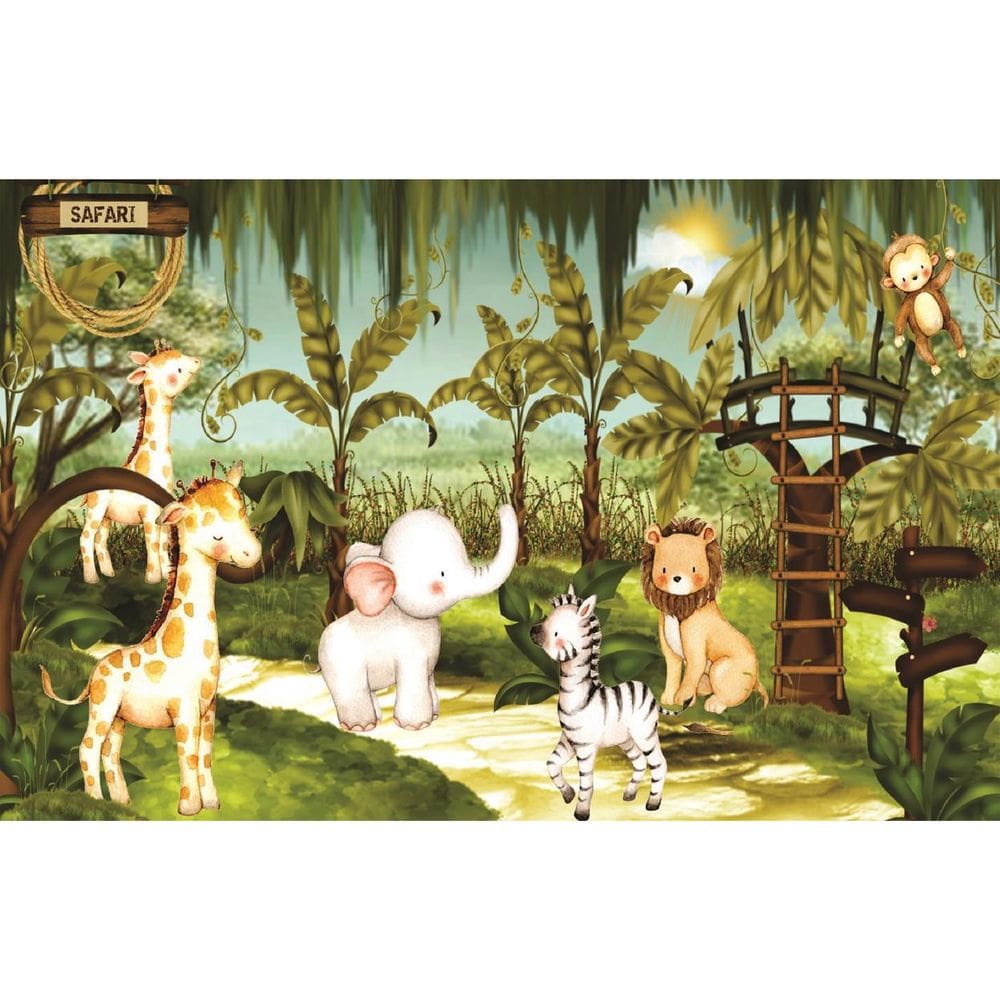 Fundo Fotográfico Em Tecido Safari 2,20X1,50