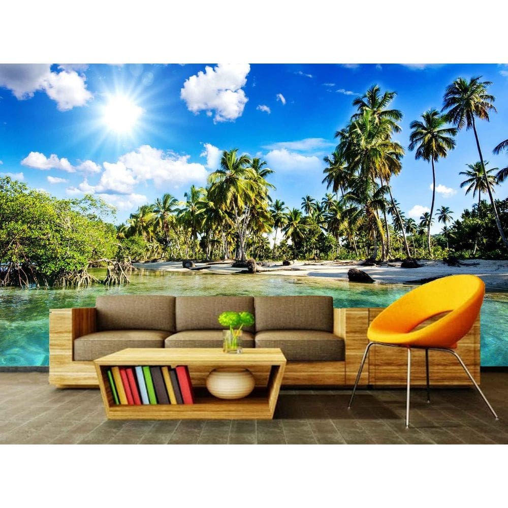 Papel de Parede Painel Fotográfico Praia 18 -2,00 X 3,00