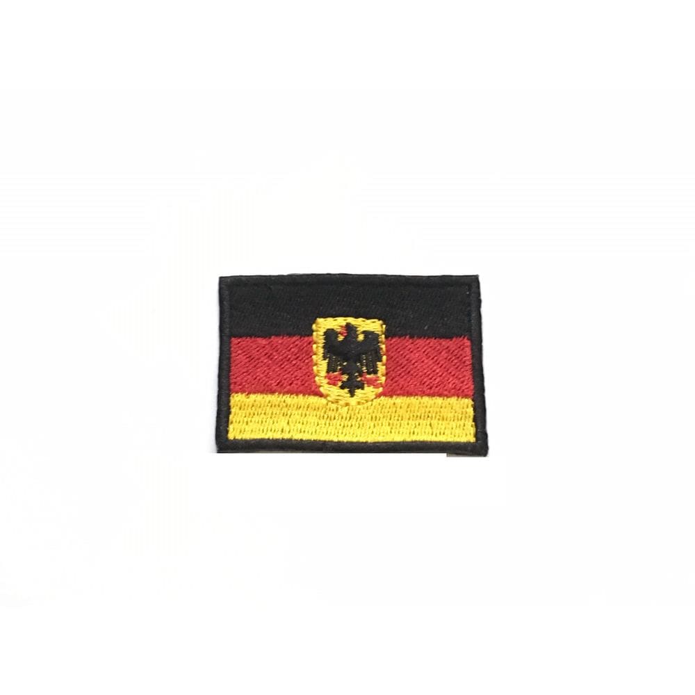 Patche aplique bordado da bandeira da Alemanha Ocidental