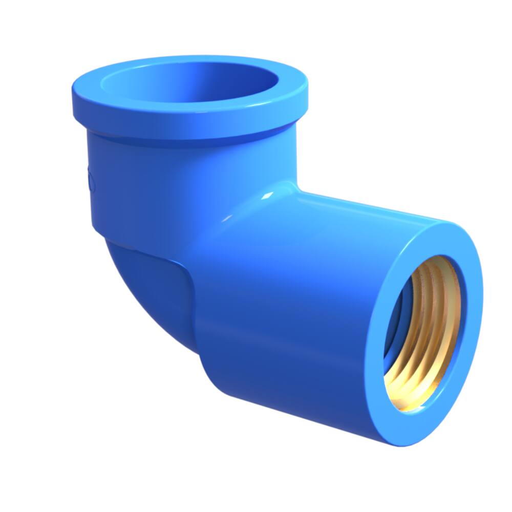 Joelho para Porcelana com Bucha de Latão Durin