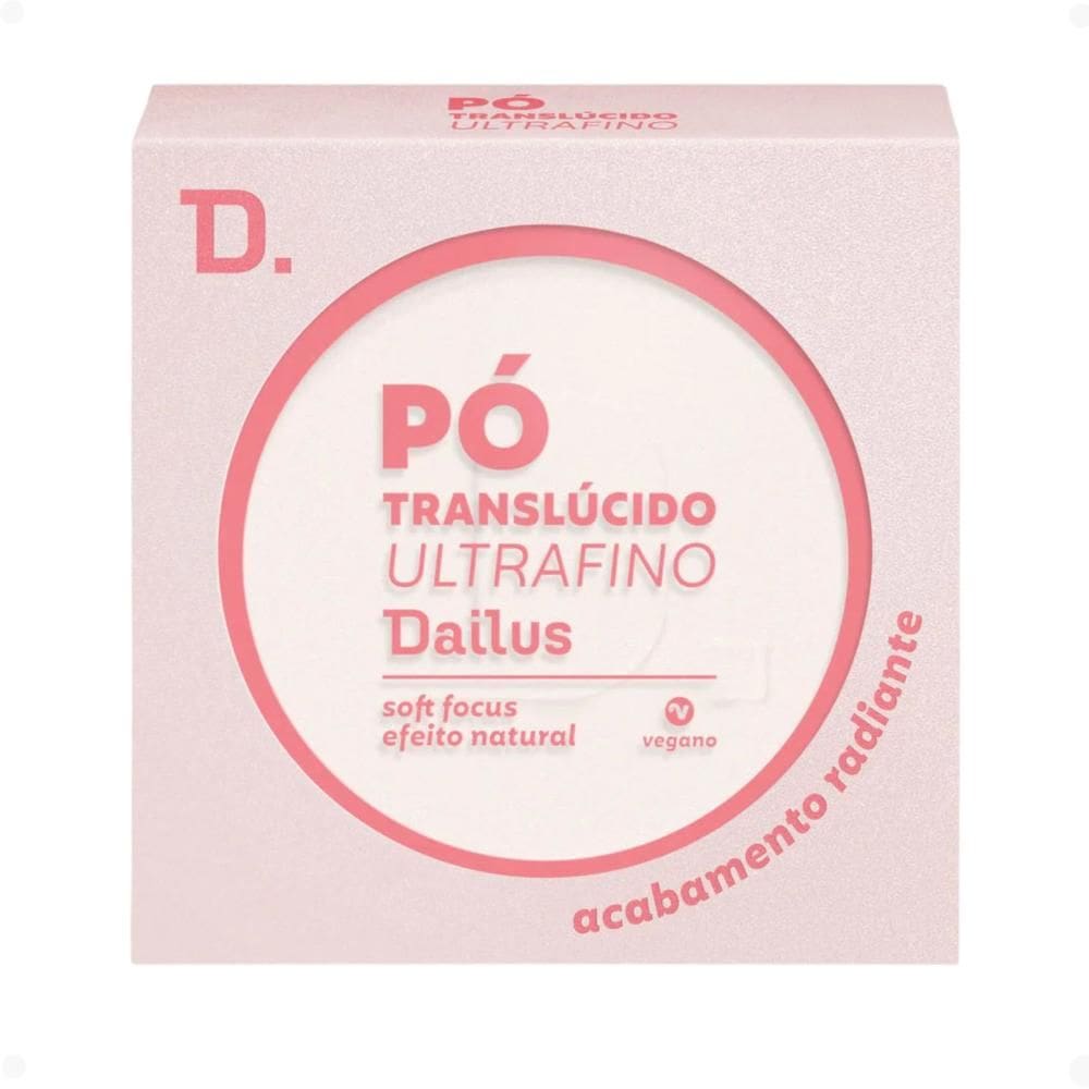 Pó Translúcido Dailus Ultrafino Soft Focus Efeito Natural 10g