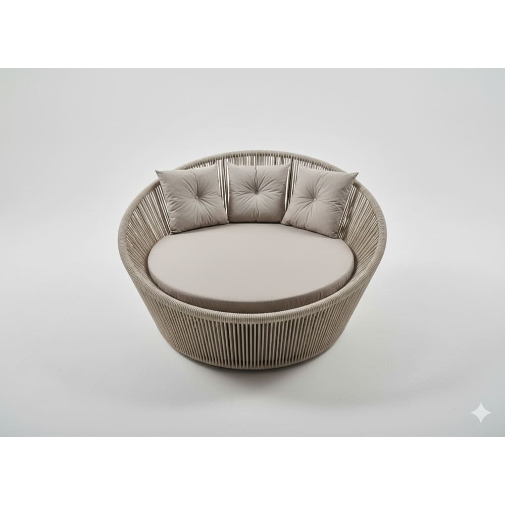 Chaise Londres em Corda Náutica e Alumínio – O Máximo em Conforto e Sofisticação