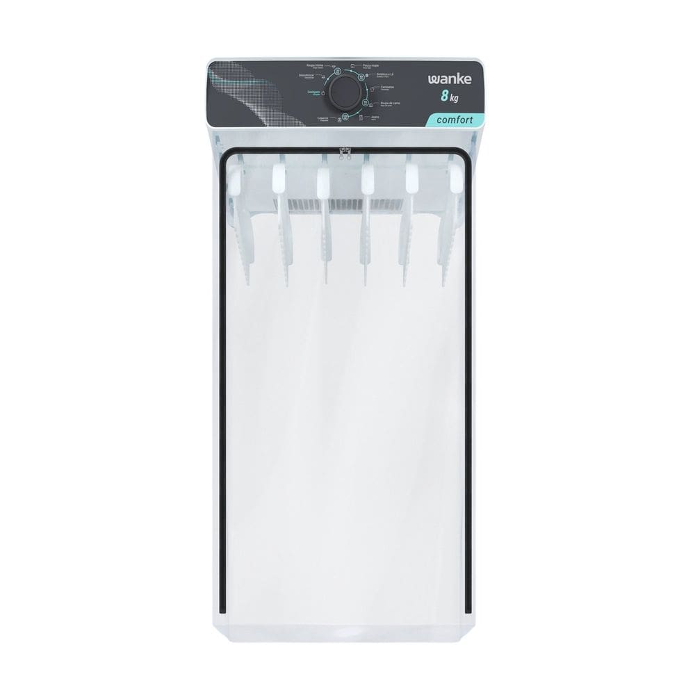 Secadora de Roupas Wanke Comfort - 8 Kg - Branca