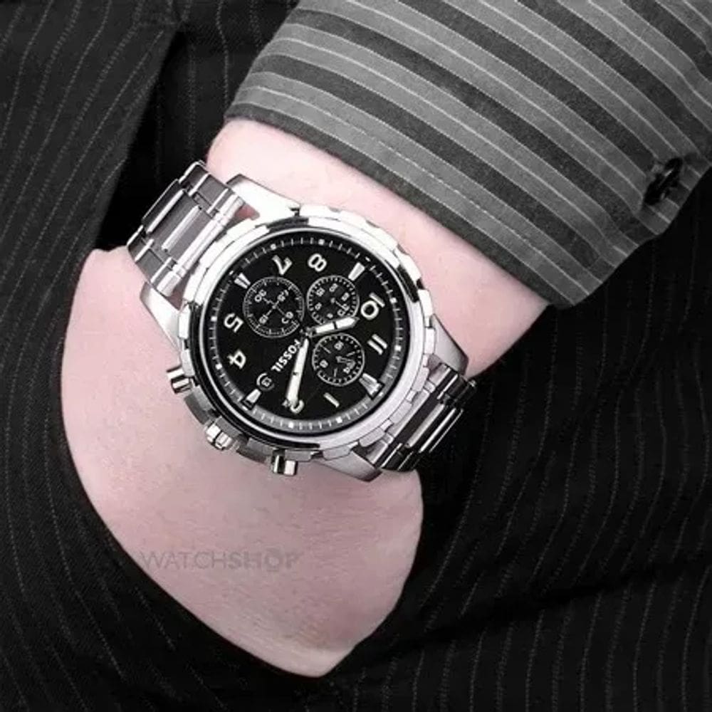 Relógio Masculino Puseira de Aço Inoxidável