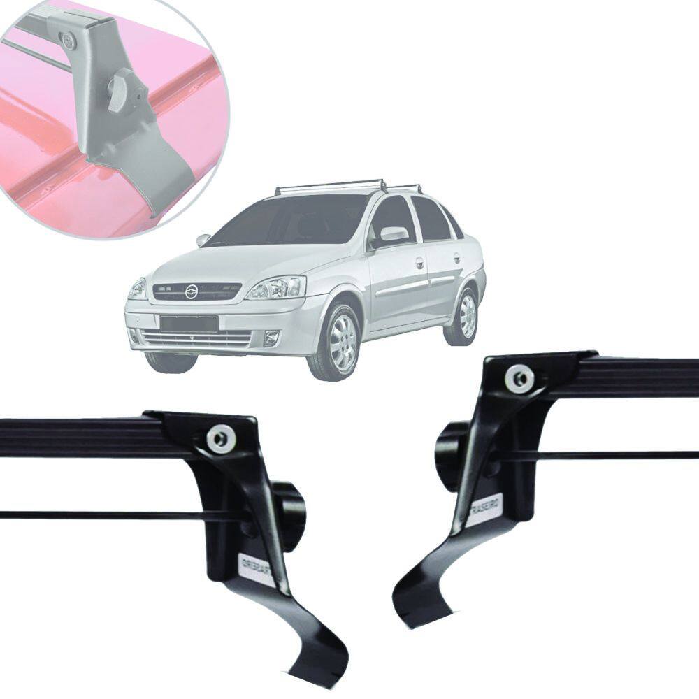 Rack de Teto Vhip Fix.Porta GM Corsa frente Montana Sdn Hatc