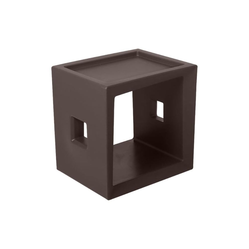 Estante Cubo Tramontina Marrom Café em Polietileno