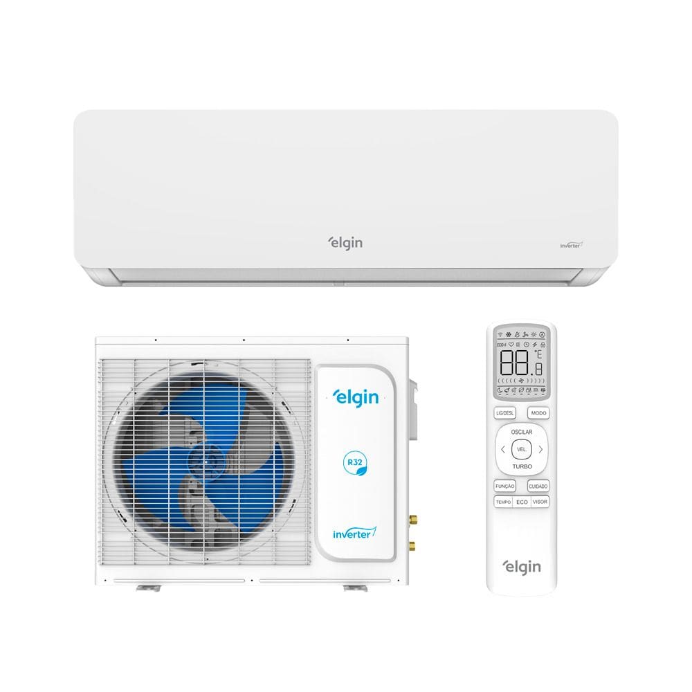 Ar Condicionado Split Hi Wall - Inverter R-32 - Elgin - Eco Dream - 12000 Btus - Frio - 220V Monofásico