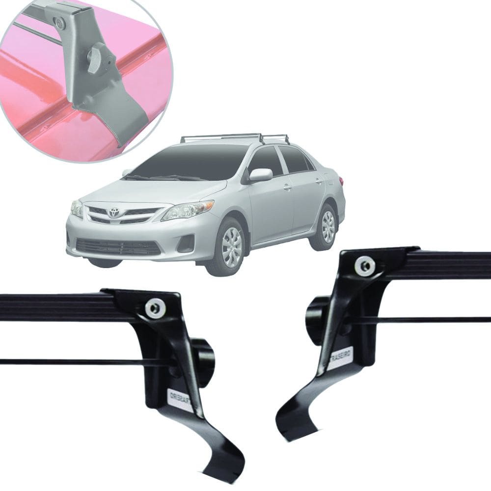 Rack de Teto Vhip Fix.Porta Toyota Corolla 2009 até 2013