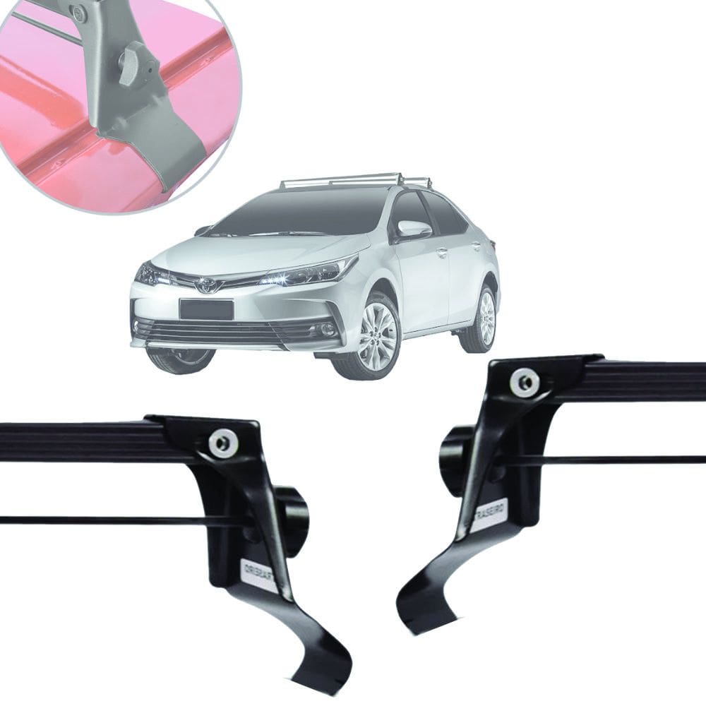 Rack de Teto Vhip Fix.Porta Toyota Corolla 2014 até 2019