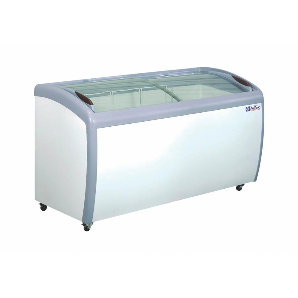 Freezer Horizontal Frilux 460 Litros Branco Vidro Curvo 220V RF-108-C
